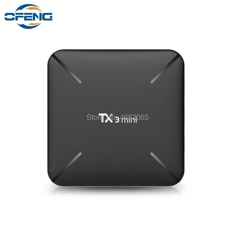 ТВ приставка TX3 Mini L Android 7 1 Amlogic S905W 4K 2 Гб 16 H.265 4G WiFi 100 м четырехъядерный смарт