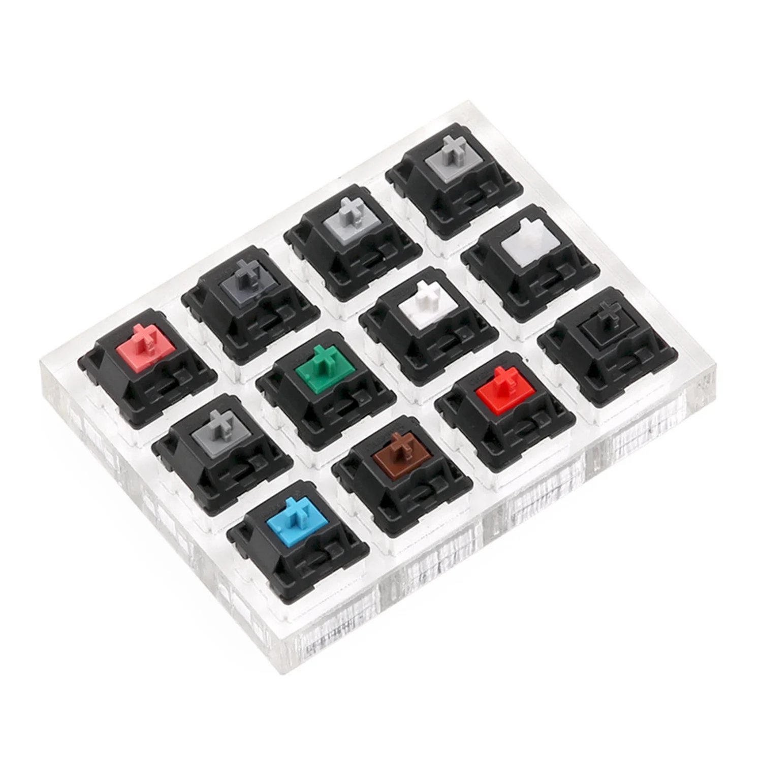 Акриловый прибор для проверки клавиатуры пластиковый пробоотборник Keycap