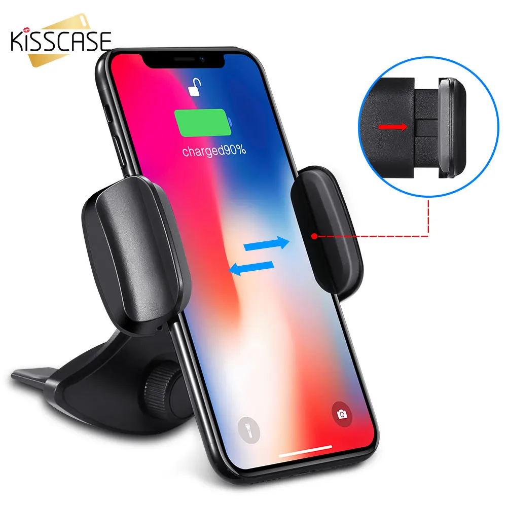 KISSCASE Auto Telefon Halter Für iPhone X XS Universal Handy Ständer Halter Für Huawei Telefon Auto