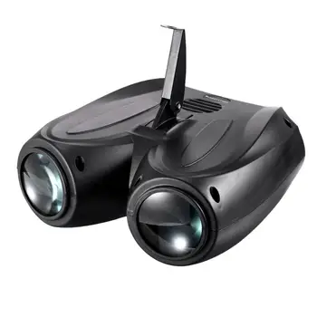 

Portable Music Auto/Sound Actived 128 LED RGBW Lights Double Head Laser Stage Effect Lighting Club Disco DJ Party Bar KTV