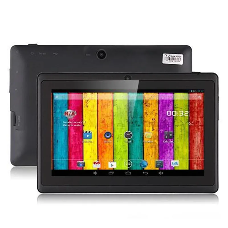 

7 Inch Quad-Core Tablet Computer Q88 All-In A33 Android 4.4 Wifi Internet Bluetooth 512Mb 4Gb Convenient Game Tablet
