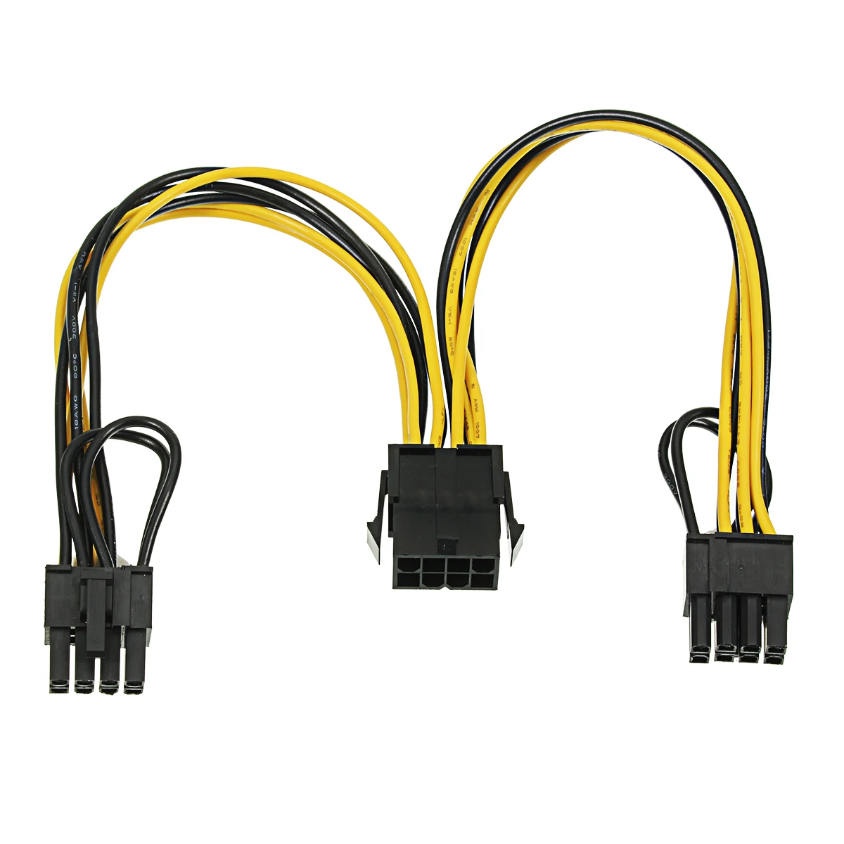 S SKYEE PCIe 8pin к двум 8 pin (6 + 2) Мощность разъемы PCI Express Графика кабеля для видео карты