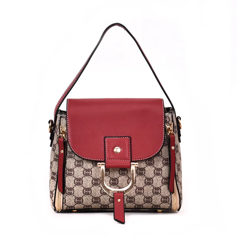 

Bag Woman 2019 The Tide All-match Diagonal Single Shoulder Package Concise Handbag Packet Bucket Woman Package