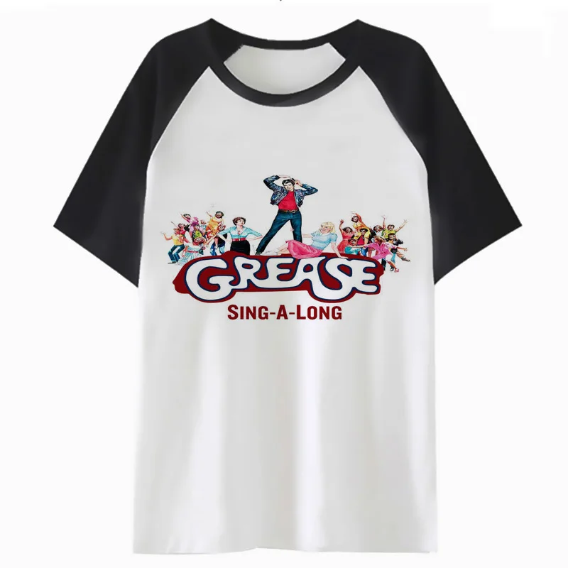 

grease movie t shirt tshirt t-shirt for men tee male hop funny harajuku top hip streetwear clothing I3057