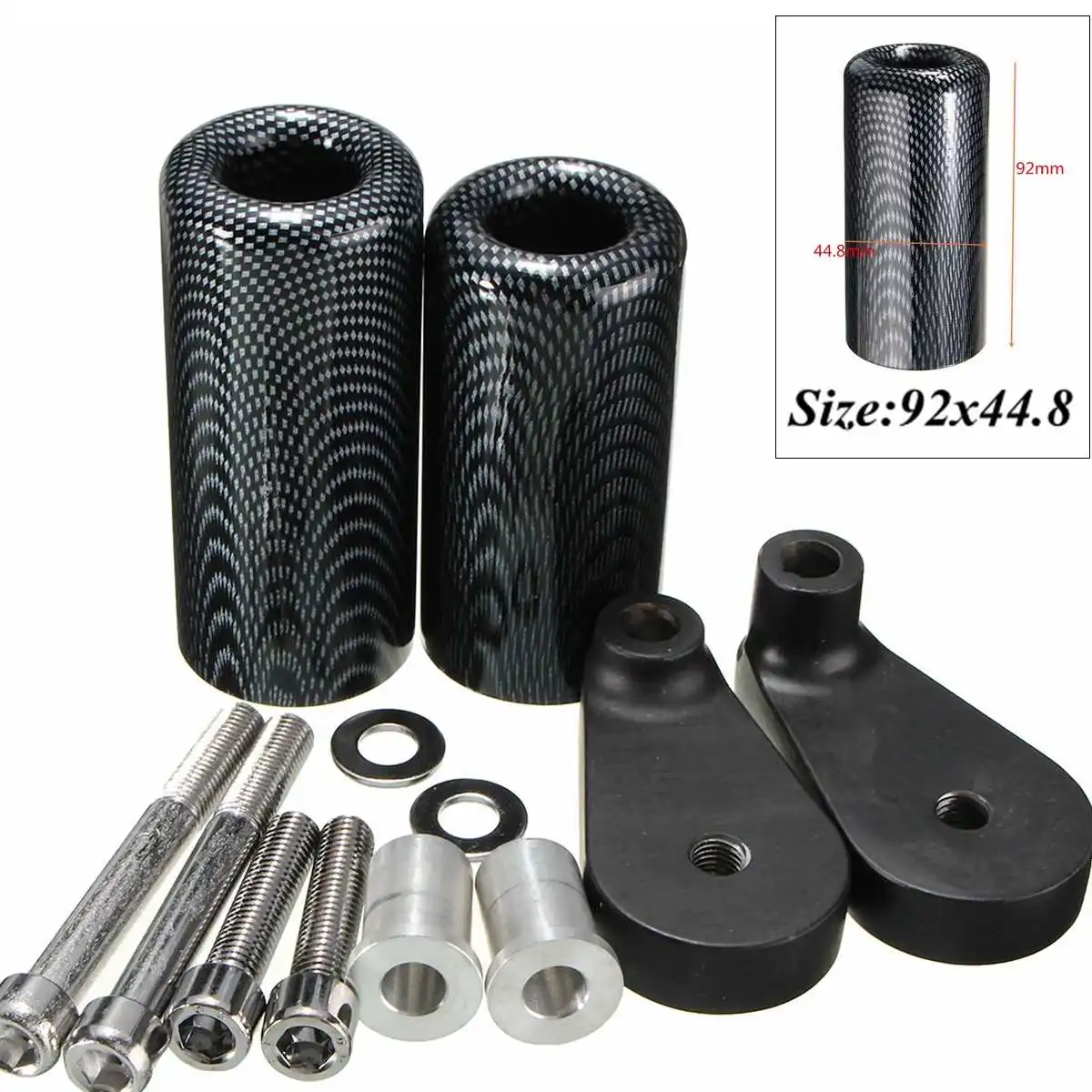 

Carbon No Cut Frame Sliders Cash Falling Protector for Yamaha 2007-2008 YZF R1 New Motorcycle Slider Anti Crash Pad Protector