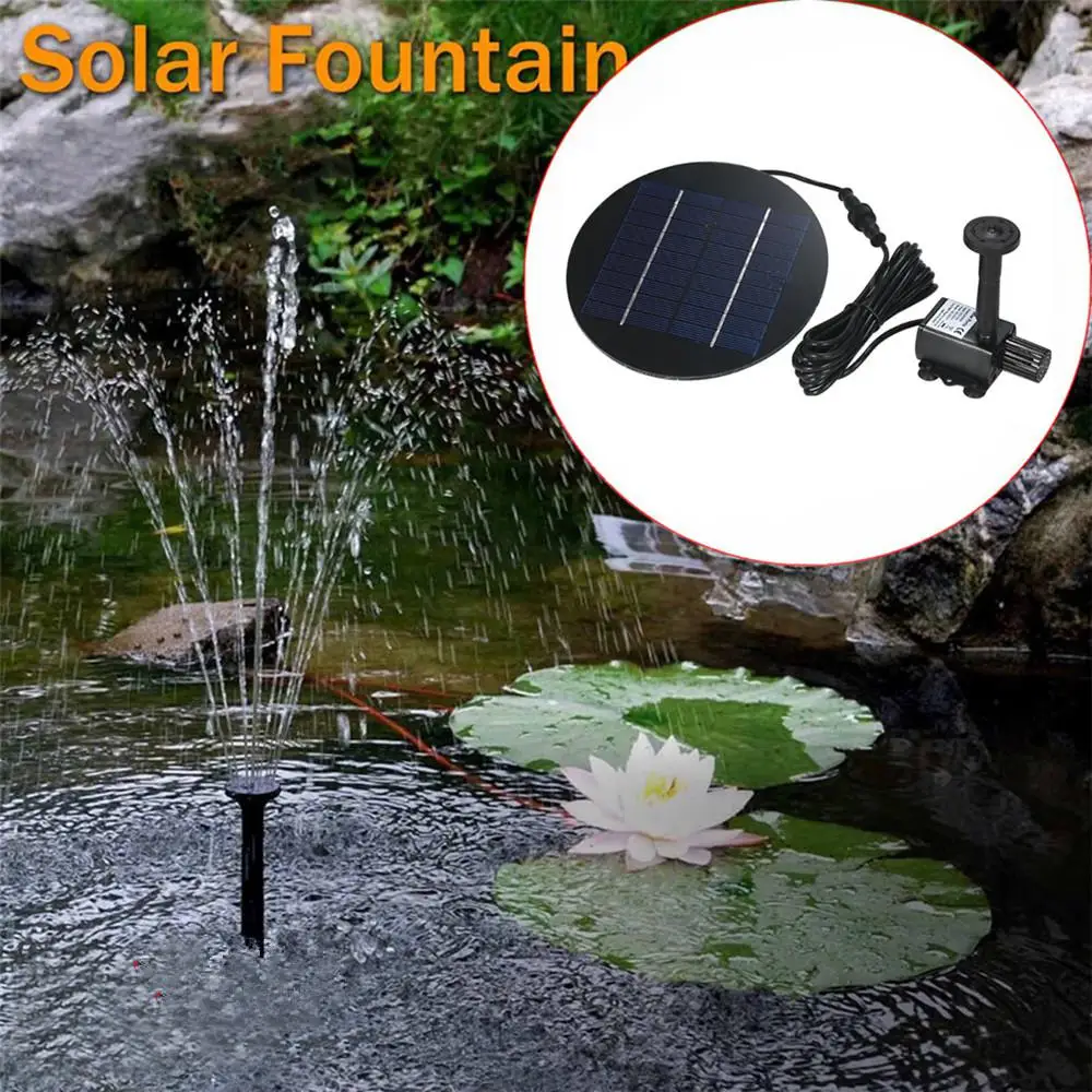 

Adeeing 2019 New Arrival Separating Solar Powered Fountain for Garden Pond Decor Hot Selling Bird Bath
