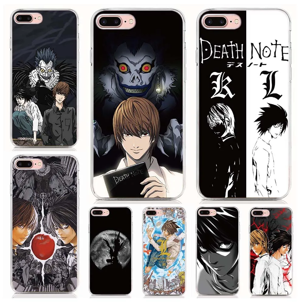 Мягкий силиконовый чехол из ТПУ для One Plus 6 7 6T 5T X 3 2 one Death note защитный чехлы