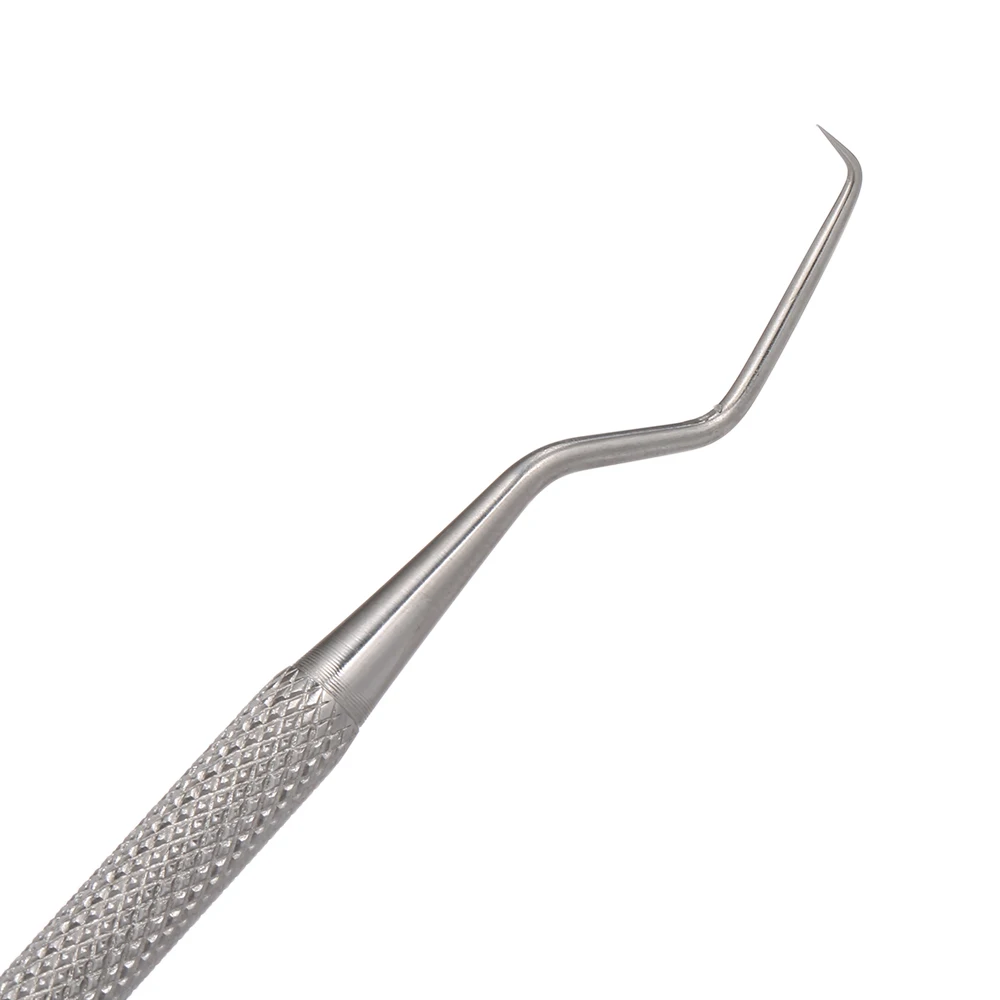 Стоматологический скребок из нержавеющей стали, стоматологический зонд, стоматологический осмотр, медицинский инструмент для чистки зубов