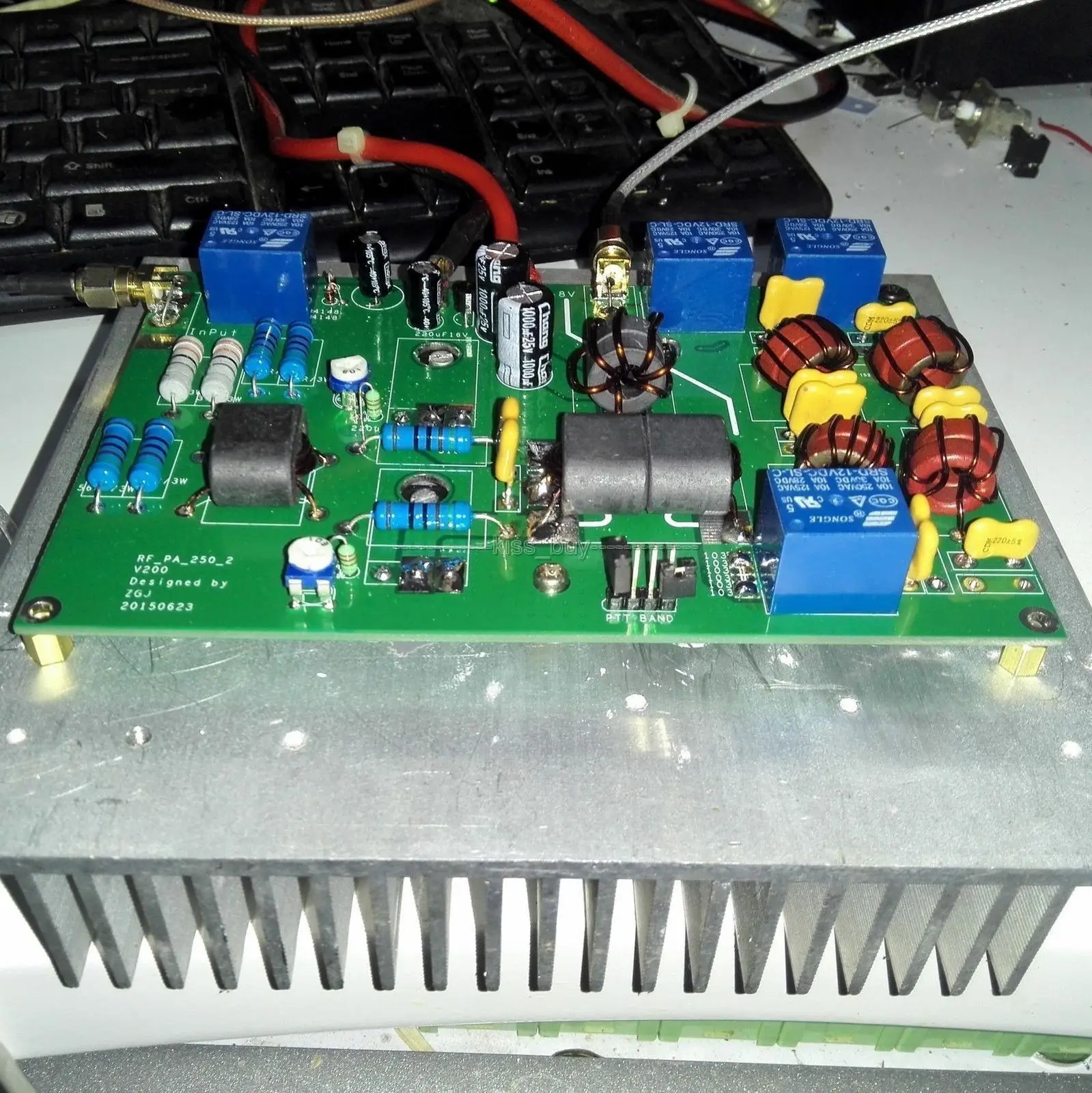 DYKB 7M & 14M 100W Двухдиапазонный линейный высокочастотный Радиочастотный усилитель