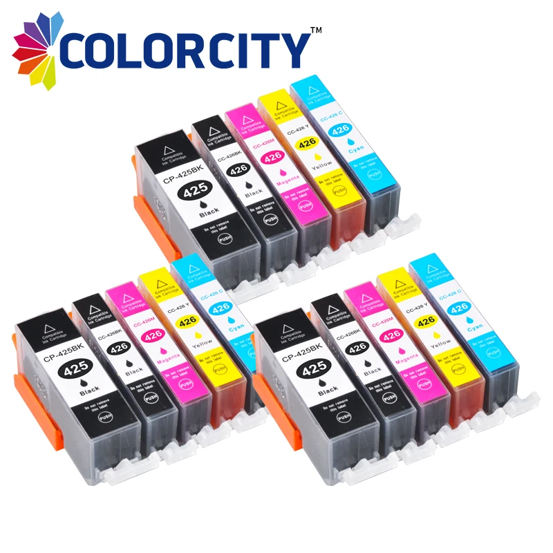 PGI 425 CLI 426 Совместимый картридж для canon PIXMA IP4840 IP4940 IX6540 MG5140 MG5240 MG5340 MG6140
