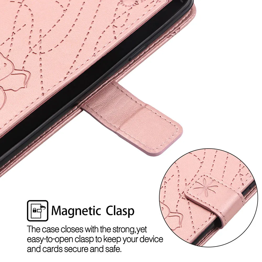 KISSCASE Бумажник кожаный чехол для iPhone se 5S 6 S 7 9 плюс роскошный с отделением карт