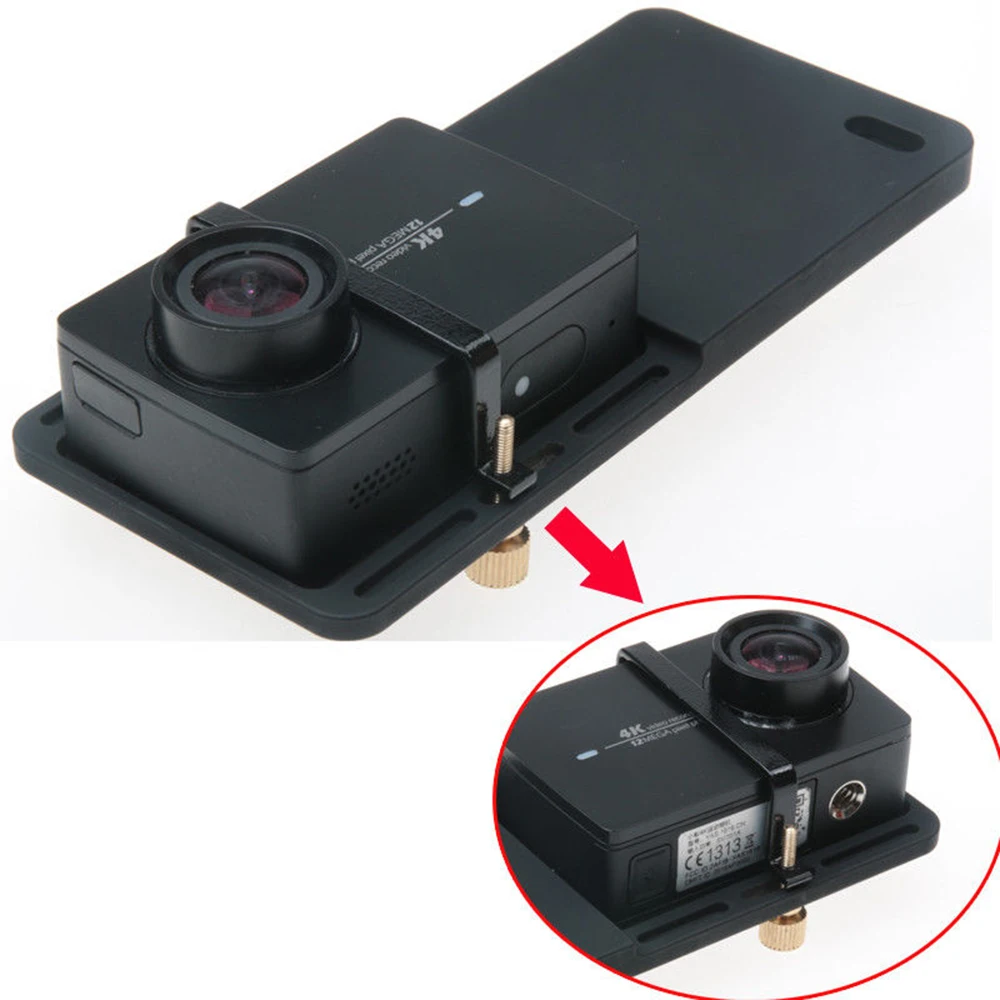 

Camera Adapter Mount Plate For DJI Osmo Zhiyun Smooth4 GoPro Hero 6 5 Black 4 3+