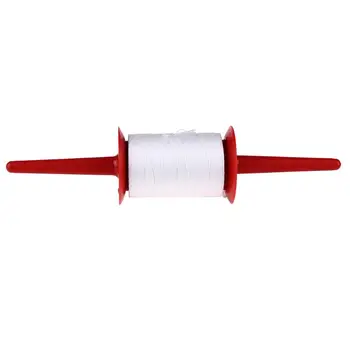 

200m Winding Red Plastic Hoop Spool Kite Line String Kids Polyester Flying Kite Line Outdoor Children Kites Control Accessories