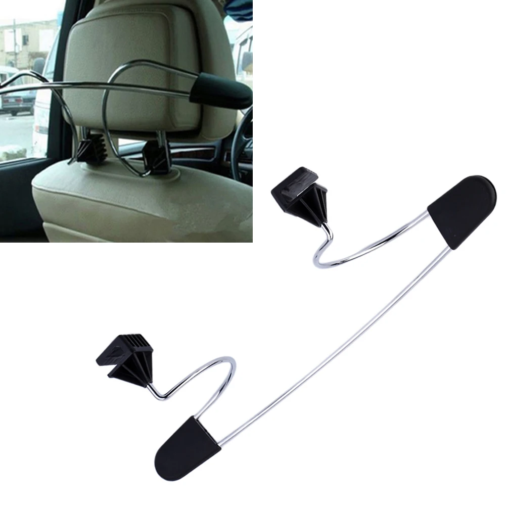 

1pcs Car Auto Seat Headrest Clothes Hanger Clothes Jackets Packages Holder Drop Shipping Jackets Bouses Scarves