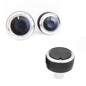 

3Pcs Car Air conditioning conditioner Knob Control Button For VW Golf 5 Tiguan Touran/Passta B6 B7/Jetta MK5 MK6/Skoda Octavia
