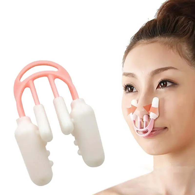 

Nose Corrector Nose Aligner Stereoscopic Heightened Orthotic Enhancer 3D Nose Clip Face Fitness Facial Clipper Corrector Tool