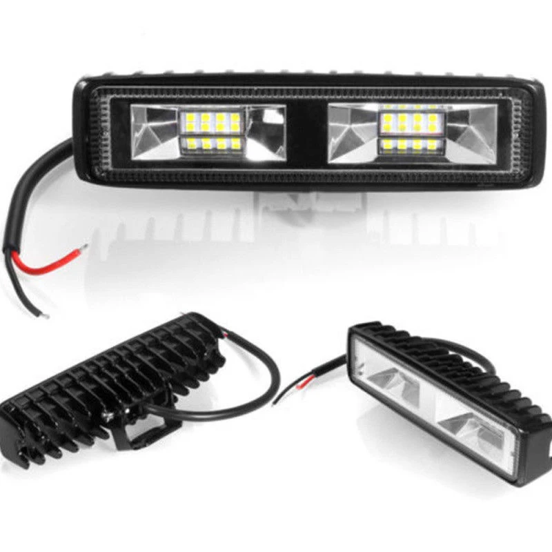 

12V-24V 48W 16 LED Work Light Bar Flood Spot Beam Offroad SUV Driving Fog Lamp