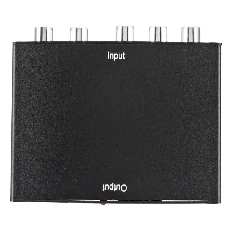 ALLOYSEED YPBPR to HDMI 1080P HDMI to RGB YPbPr Component Video Converter With R/L Audio Adapter Converter For TV PC DVD Monitor