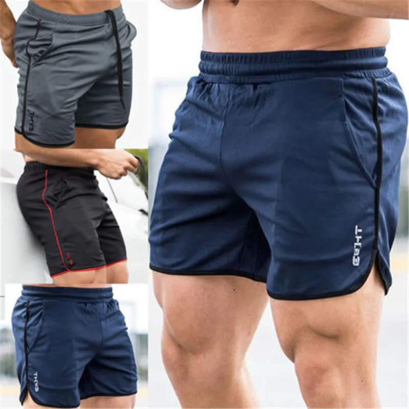 

Men's Sports Training Bodybuilding Summer Shorts Workout Fitness GYM Short Running Fitness Jogging