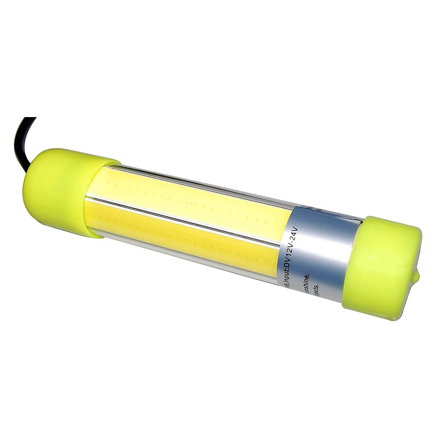 12V 10W подводный ночной рыболовный светильник зеленый ультра яркий для лодки