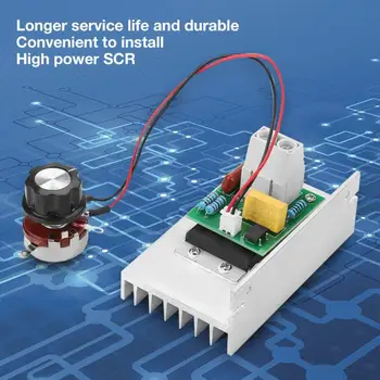 

10000W Voltage Controller AC 220V SCR Electric Voltage Regulator Dimmer Motor Speed Temperature Controller