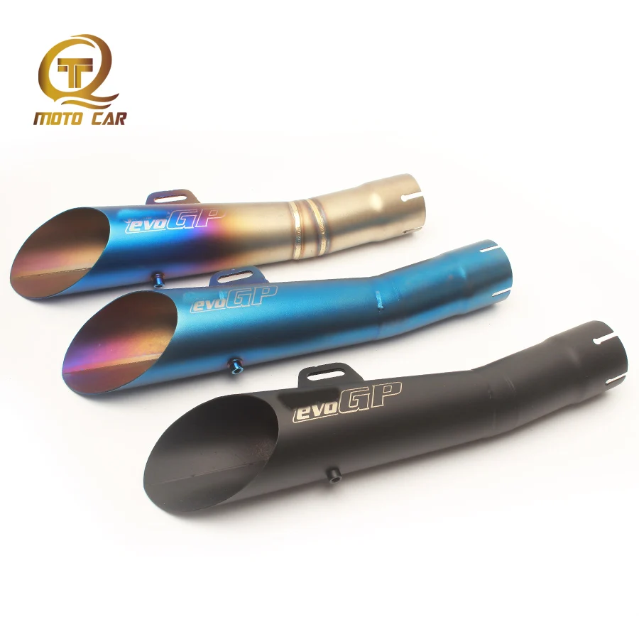 

Universal Motorcycle GP Exhaust Muffler 36-51MM Escape Scooter akrapovic for R6 R1 R3 GY6 125 110 Z800 Z1000 GY6 KTM 125 250 350