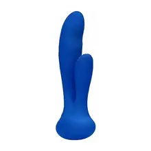 G Spot AND Clitorial Vibrator Flair Blue Consolator Dildo Vibrator