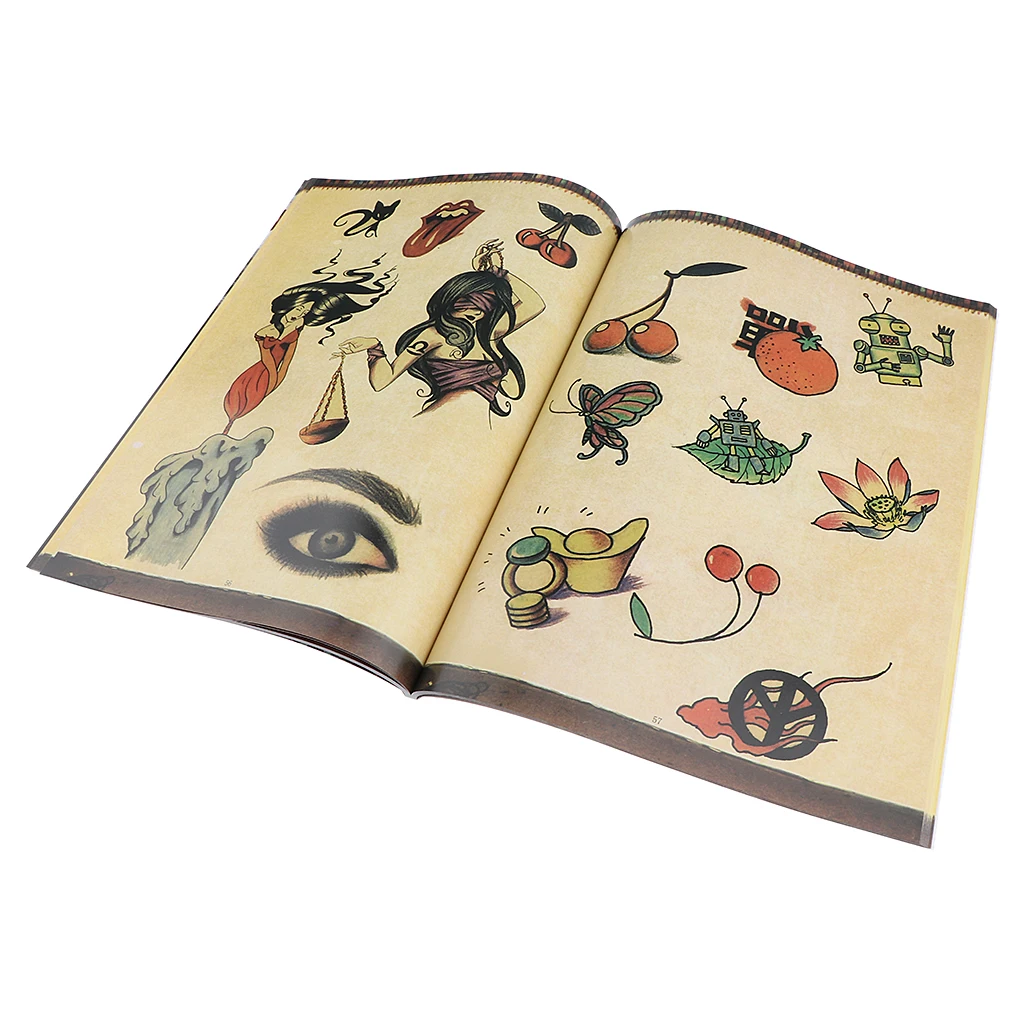 Восточный традиционный дизайн боди-арт тату флэш-Ссылка рукопись книга
