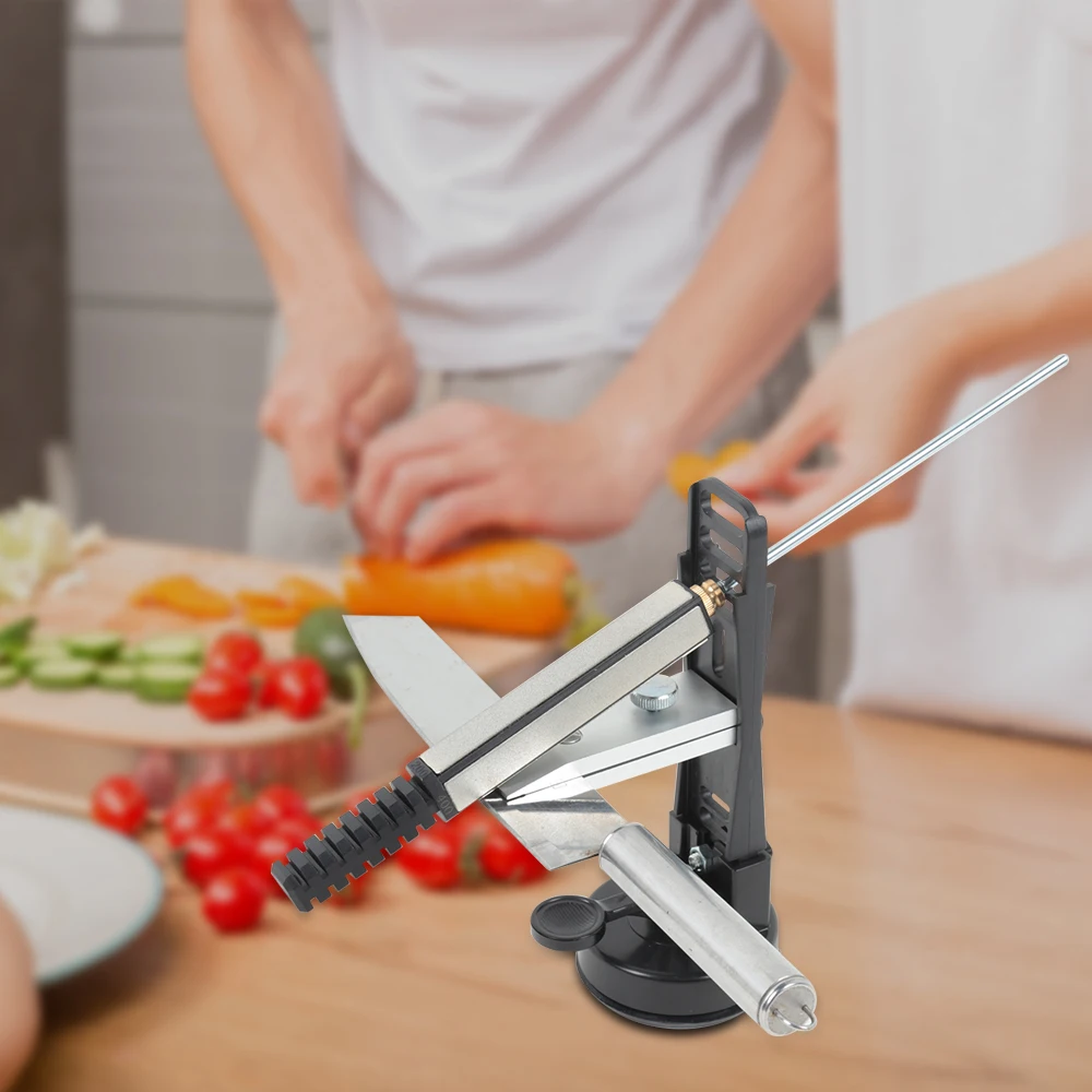 

Professional Kitchen Knife Sharpener System Machine Outdoor Knives Fix-angle Diamond Sharpening Tool Sharpener Stone Whetstone