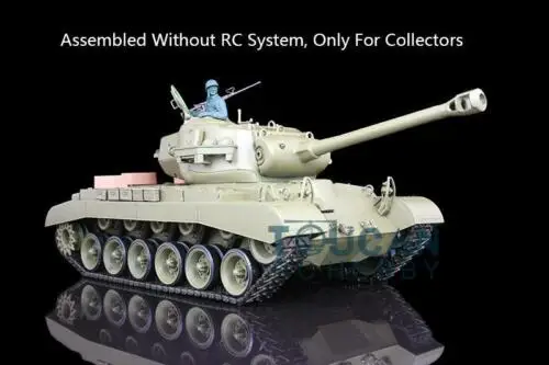 Henglong 1/16 пластик США M26 бак 3838 статическая модель без системы RC|Радиоуправляемые