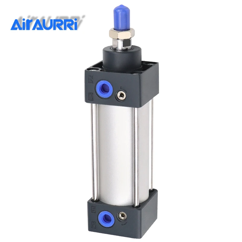 Ceny Standardowe cylindry pneumatyczne 32 40 63mm otwór dwustronnego działania siłownik pneumatyczny SC 50 75 100 125 150 175 200 250 300mm skoku