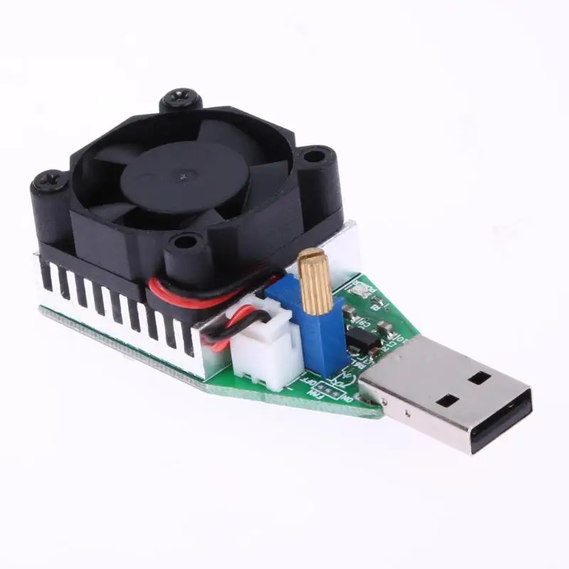 Новый 15 Вт RD промышленный класс USB Электронная нагрузка постоянный ток резистор