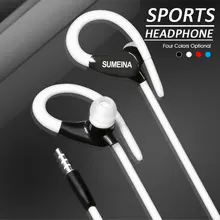 Проводные наушники с микрофоном спортивные наушники портативные шейные гарнитуры для iphone Andriod Мобильный телефон xiaomi не Bluetooth