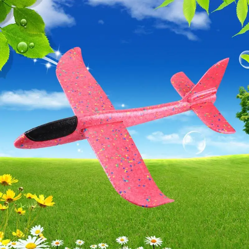 

35/48 CM Hand Throw Airplane Outdoor Launch Glider Plane Kids Aircraft Gift Toy Throwing EPP Foam Planes Interesting Toys