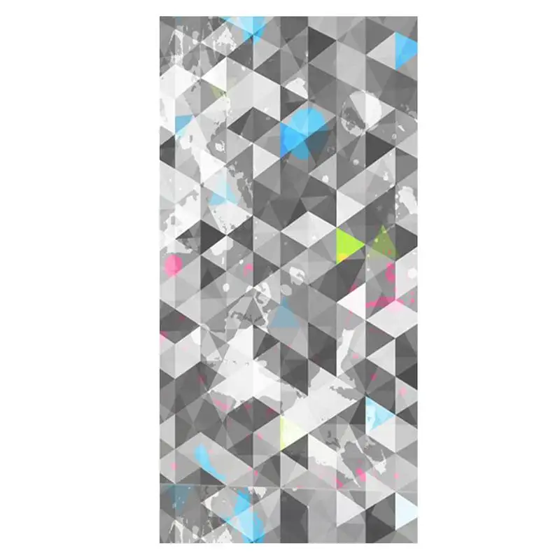 

1pc Triangle Semi-transparent Self Adhesive Glass Films Frosted Window Sticker Home Decor Bathroom (90cm x 58cm)