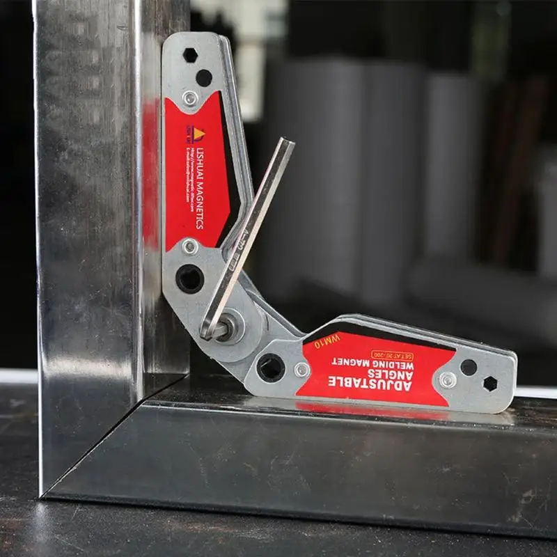 

Adjustable Magnetic Neodymium Welding Positioner Locator Tools Welding Fixed Fixture Welding Magnet Holder