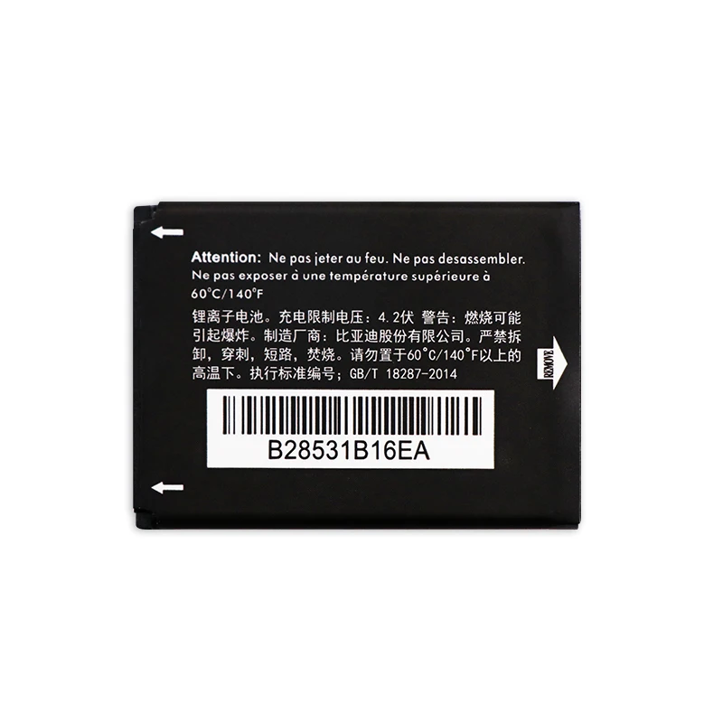 CAB0400000C1 Батарея для Alcatel Работает с любым оператором OT1035D OT 1035D 1016D 1052D в одно