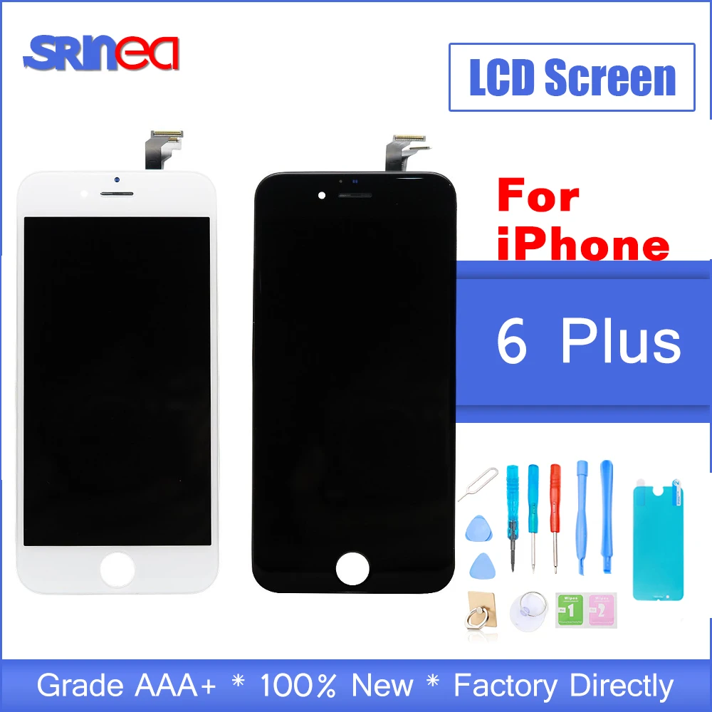 

Grade AAA+++ For iPhone 6 Plus 6p LCD With 3D Touch Screen Digitizer Assembly i Phone 6plus Display No Dead Pixel Replacement