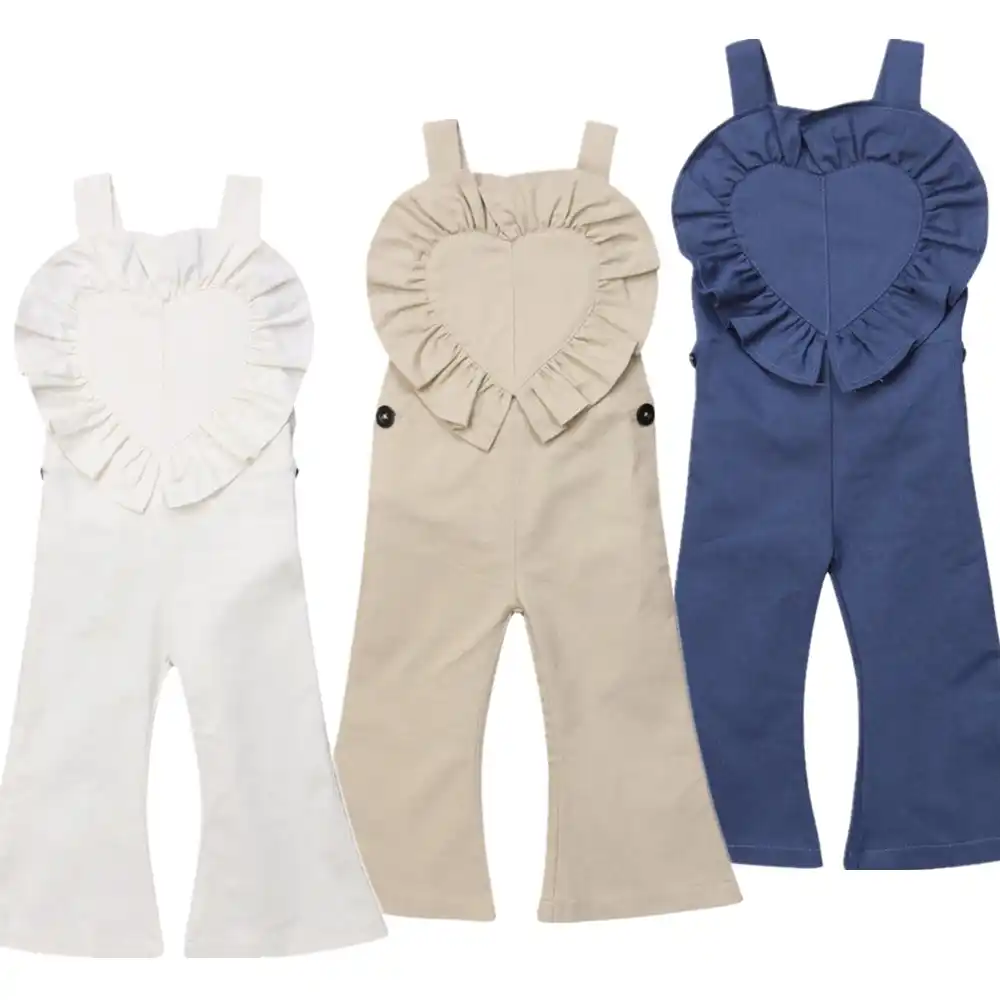 ruffle bell bottom pants baby