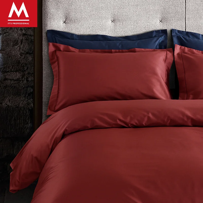 

Simple Net Red Ins Wind Bed Supplies Family of Four 18m Cotton Duvet Cover Cotton Solid Color Sheets Fitted Sheet Custom