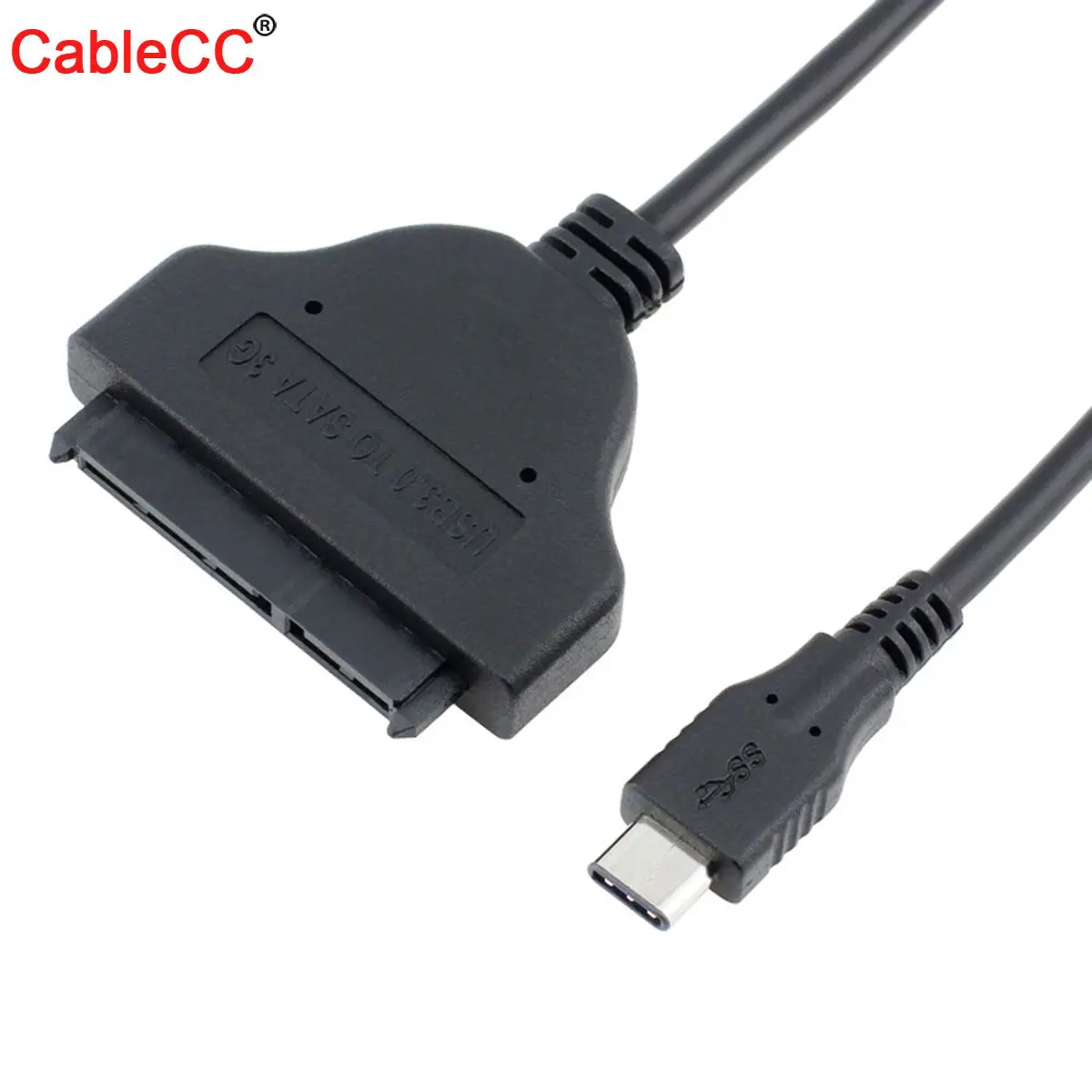 Кабель Cablecc USB-C USB 3 1 Type C на SATA 22pin кабель Type-C адаптер для внешнего жесткого диска 2 5