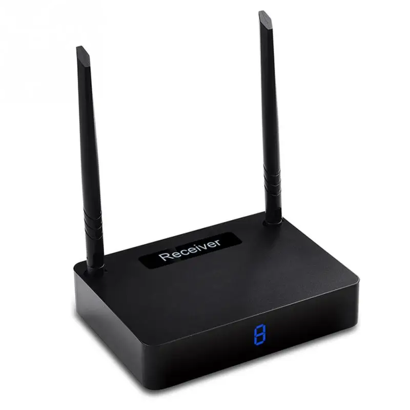 

HD585 EU/US/UK Plug 5.8GHz 350M Wireless HDMI Transmitter Sender Receiver Audio Box TV Sender HDMI 1080P 60fps Dual-antenna
