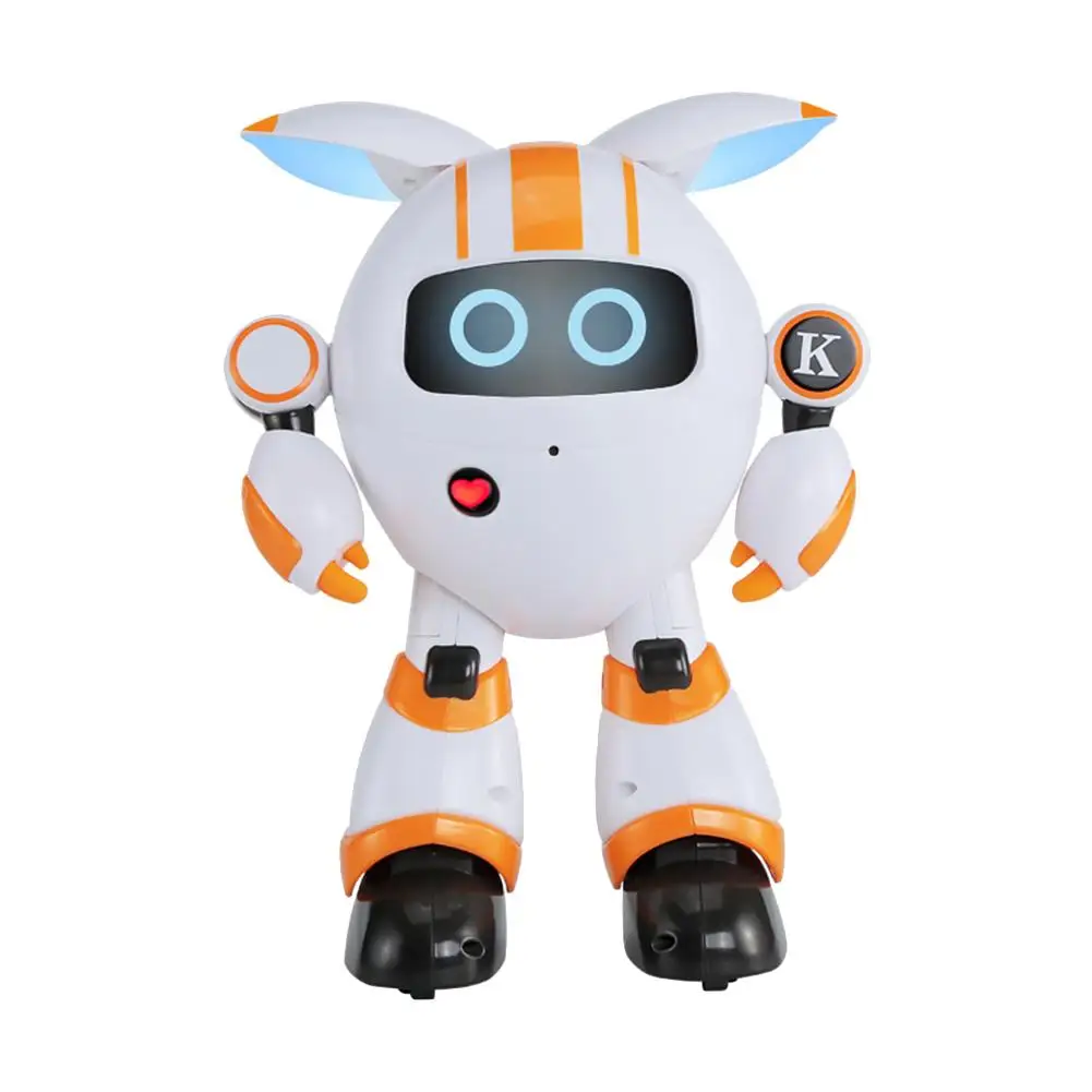 

Remote Control Family Toys Robot 7 Major Functions POP Science For Kids Recording Touch Singing Dancing Puzzle Robot Toys
