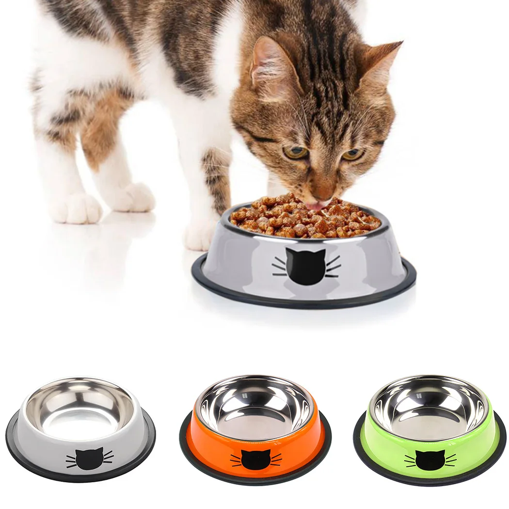 

Stainless Steel Pets Dog Bowl Travel Food Bowls For Cats Dogs Outdoor Drinking Water Pet Dog Dish Feeder Tableware Dropshipping