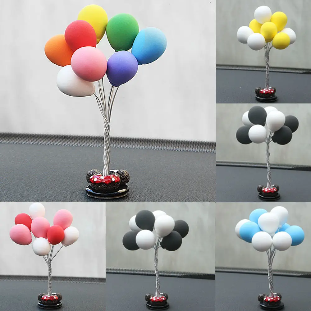 

Brand New Creative Balloon Decoration Car Ornaments Auto Interior Accessories Decoration Birthday Gift Car Ornaments