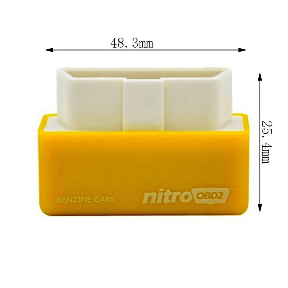 

Nitro Obd2 Ecoobd2 Ecu Chip Tuning Box Plug & Driver Nitroobd2 Eco Obd2 For Benzine Diesel Car 15% Fuel Save More Power