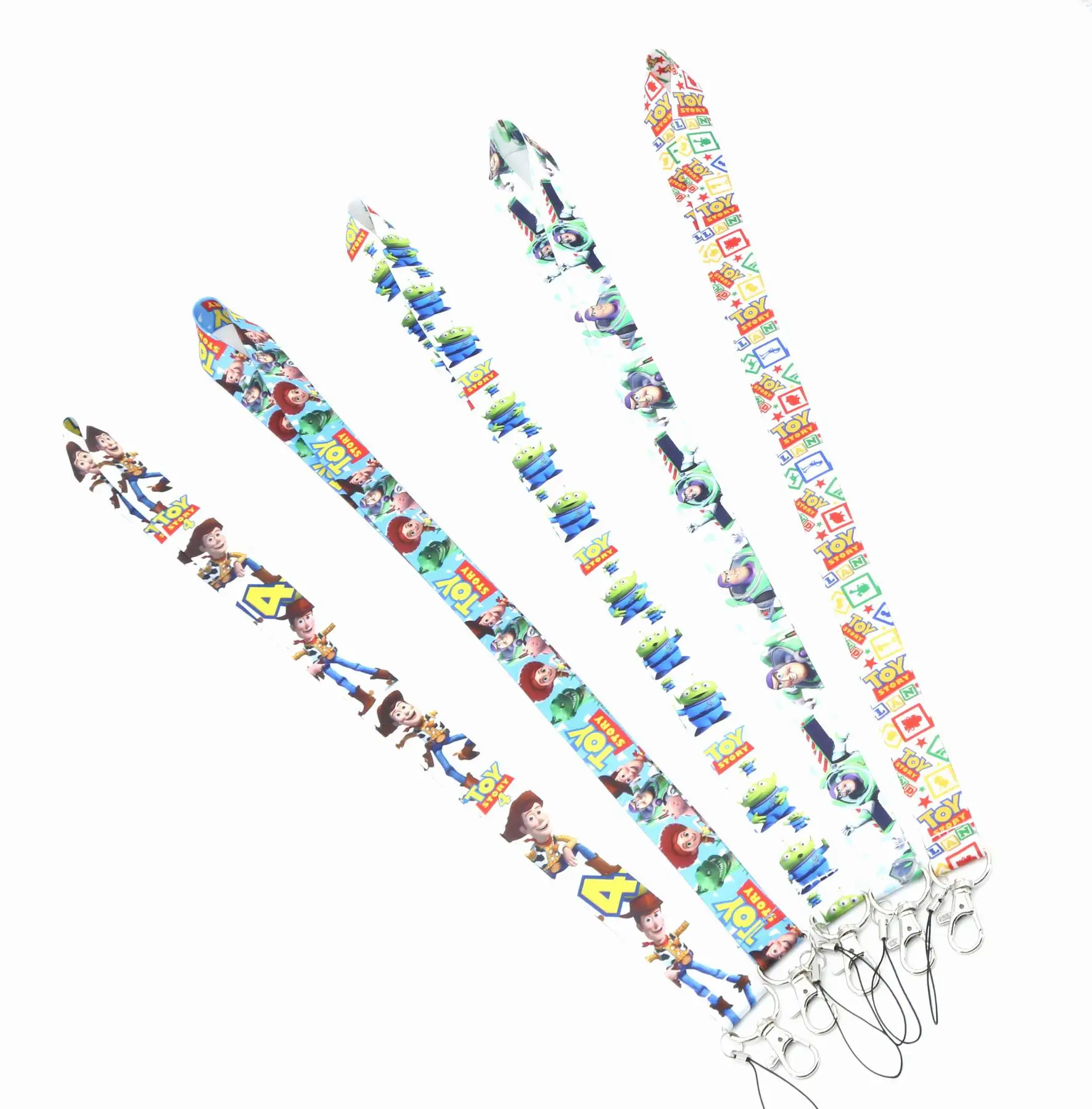 

1 PCS Toy Story key lanyards id badge holder keychain straps for mobile phone Free Shipping