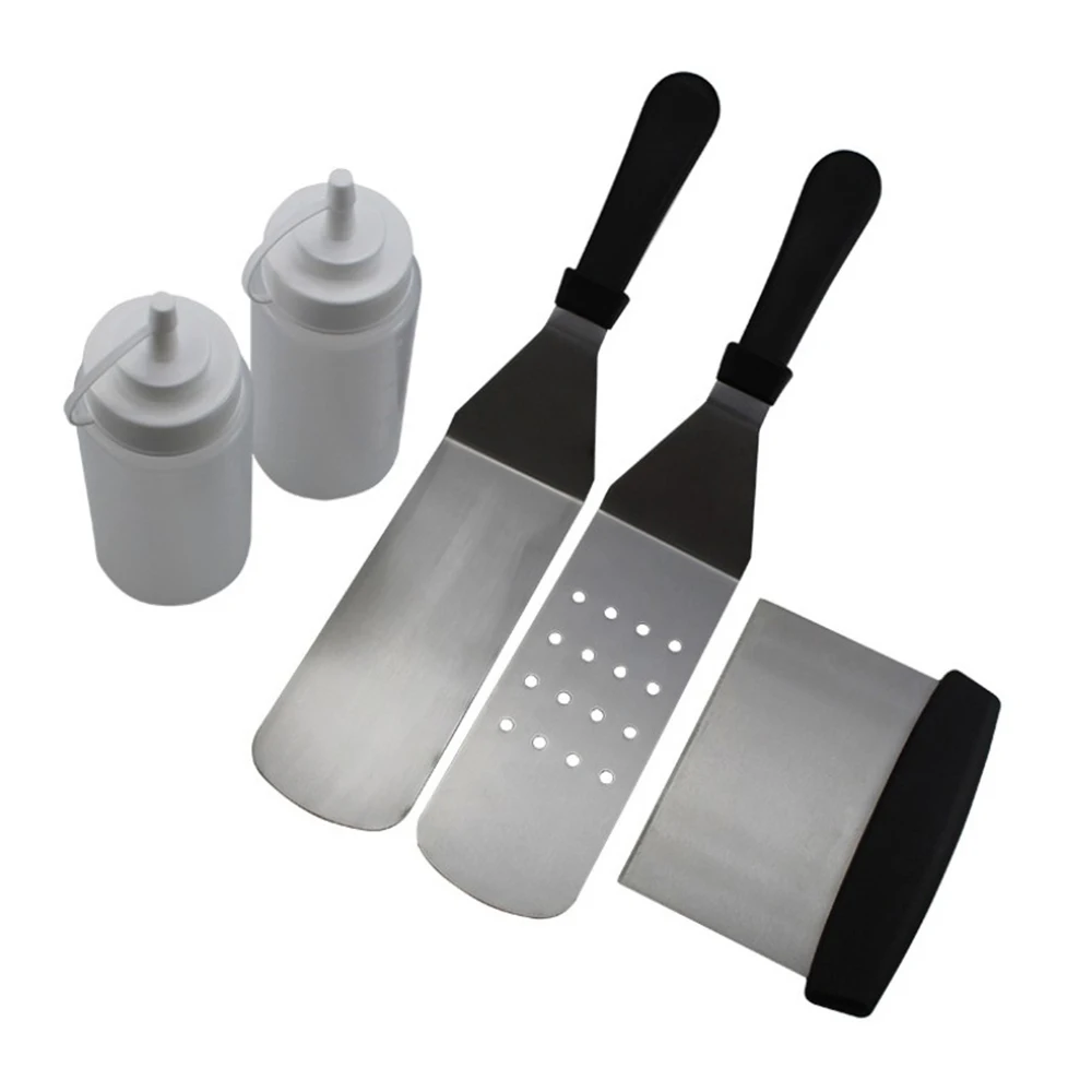  Oven Accessories Restaurant Grade 2 Scrapers 1 Chopper Scraper 2 Bottles 5 Bbq Tool Kits Perfect Fo