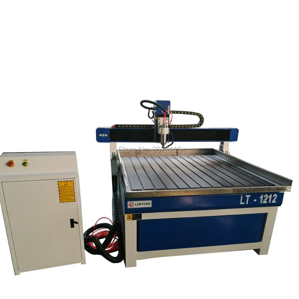 3D фрезерный станок с ЧПУ 1212/хорошее качество фанера cnc 1212 шпиндель 2 кВт водяное