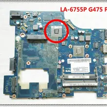 LA-6755P для LENOVO G475 ноутбук PAWGC LA-6755P материнская плата неинтегрированная DDR3 тест